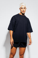 Load image into Gallery viewer, BLACK OVERSIZED T-SHIRT
