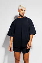 Load image into Gallery viewer, BLACK OVERSIZED T-SHIRT
