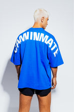 Load image into Gallery viewer, BLUE OVERSIZED T-SHIRT
