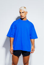 Load image into Gallery viewer, BLUE OVERSIZED T-SHIRT
